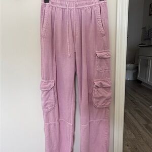 Old Navy Light Pink Wide-Leg Pants